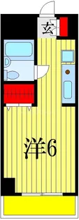 ドミール西船橋【3階】の間取り
