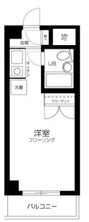 スカイコート落合II【4階】の間取り