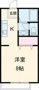 タカラダハイツ【1階】の間取り