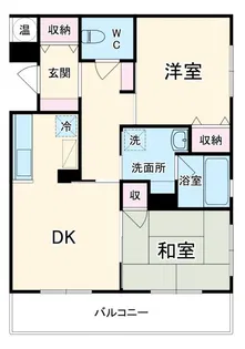 ヴィルフォーレ・シミズ【4階】の間取り