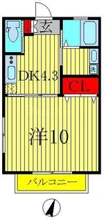イチノヤヒルズ【1階】の間取り