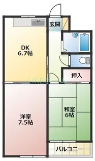 リトルハピネスナカムラ【3階】の間取り