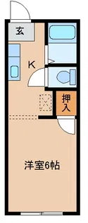 マ・メゾン下館【1階】の間取り