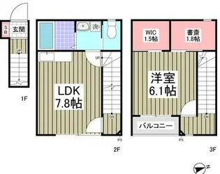 アメトリン池袋の間取り