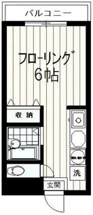 エーリフローレンスB【1】【1階】の間取り
