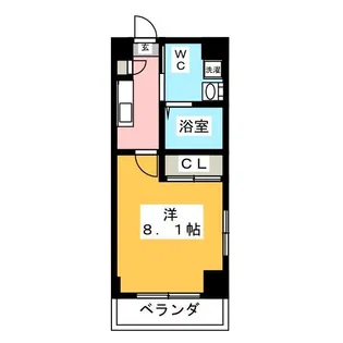 S-FORT小田原栄町【4階】の間取り