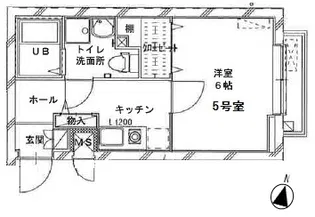 One’s Stage大宮高鼻町II【4階】の間取り