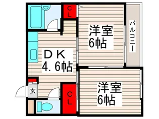 JP´S MARX【2階】の間取り