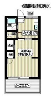 都ハイムB【2階】の間取り