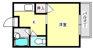 ことぶきKV【2階】の間取り