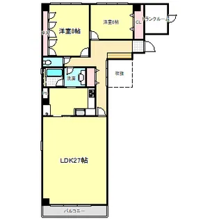 KOMIYA BLD【3階】の間取り