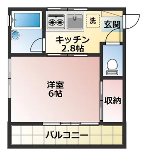 富澤ハイツ【2階】の間取り