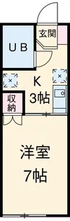 フォーレストヒルズ【1階】の間取り