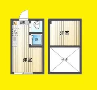 サニーソフィア西荻【2階】の間取り