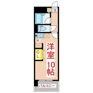 サニークレスト南林寺【4階】の間取り
