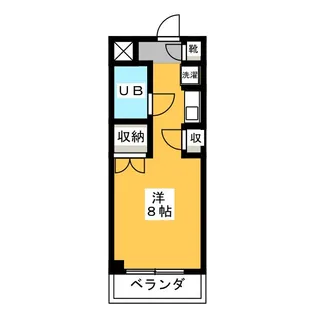 エトワール本庄第2【5階】の間取り