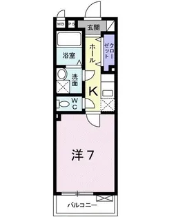 カーサ アモローザ【2階】の間取り