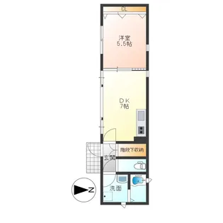 ベルパーチIII【1階】の間取り
