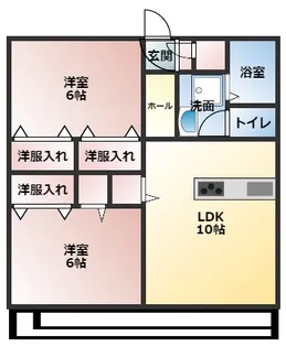 クリントブロン 2【1階】の間取り
