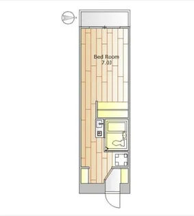 プランドール西品川【2階】の間取り