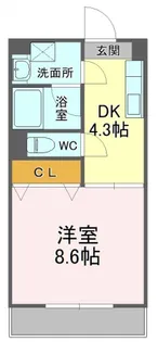 Estacion【4階】の間取り