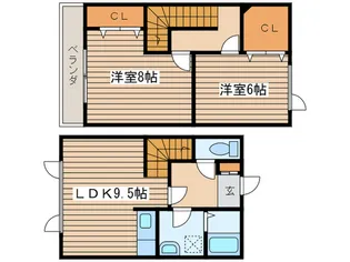 SKハイムIIの間取り