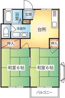 メゾンムラヤマ A【2階】の間取り