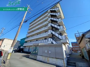 丸二マンション【7階】の外観