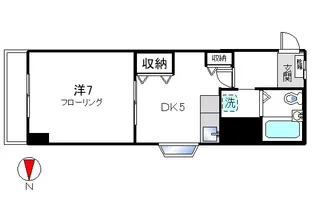 ルネッサンス代々木85【2階】の間取り