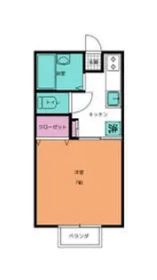 TRハイツ【2階】の間取り