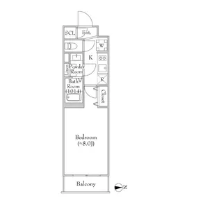レクシード目白【1階】の間取り