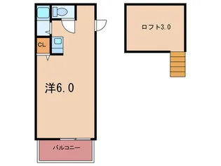 サンライズビラ新宮【2階】の間取り
