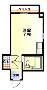 長崎県諫早市城見町【マンション】の間取り