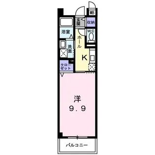 ポラリス【4階】の間取り