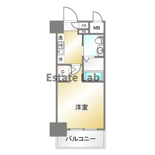 エスリード神戸WEST【5階】の間取り