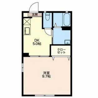パストラル新光町III【2階】の間取り
