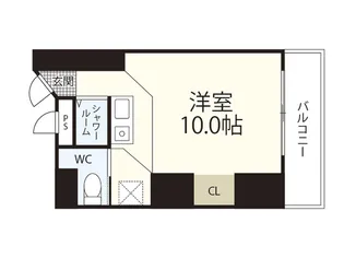 シャトーMY【4階】の間取り
