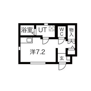 【新築】Le Meilleur(ル・メイユール)馬場町【1階】の間取り