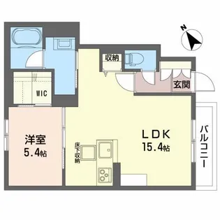 Relafort【1階】の間取り