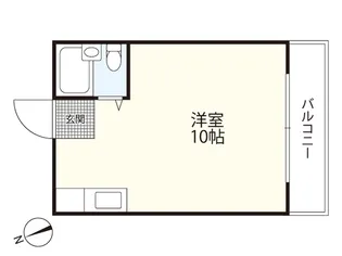 クルベットII【2階】の間取り