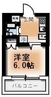 ヴィラパピヨン【1階】の間取り