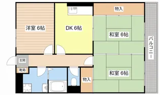 レックスさくら第1ビル【3階】の間取り