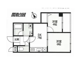 PLENDY本牧【4階】の間取り