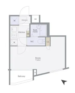 ビバリーホームズ久が原II【1階】の間取り