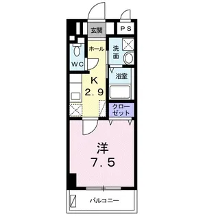沖縄県那覇市久米1【マンション】の間取り