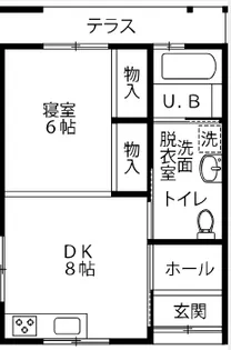 第3の森サードプレイスNagaya【1階】の間取り