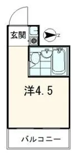 グレイス四谷【3階】の間取り