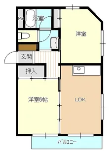 パークサイド泉【3階】の間取り