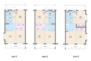 グラン・ソレイユ【5階】の間取り