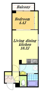 チムニー【2階】の間取り